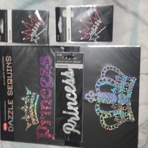 NWT Bundle of Princess Iron-On NWT